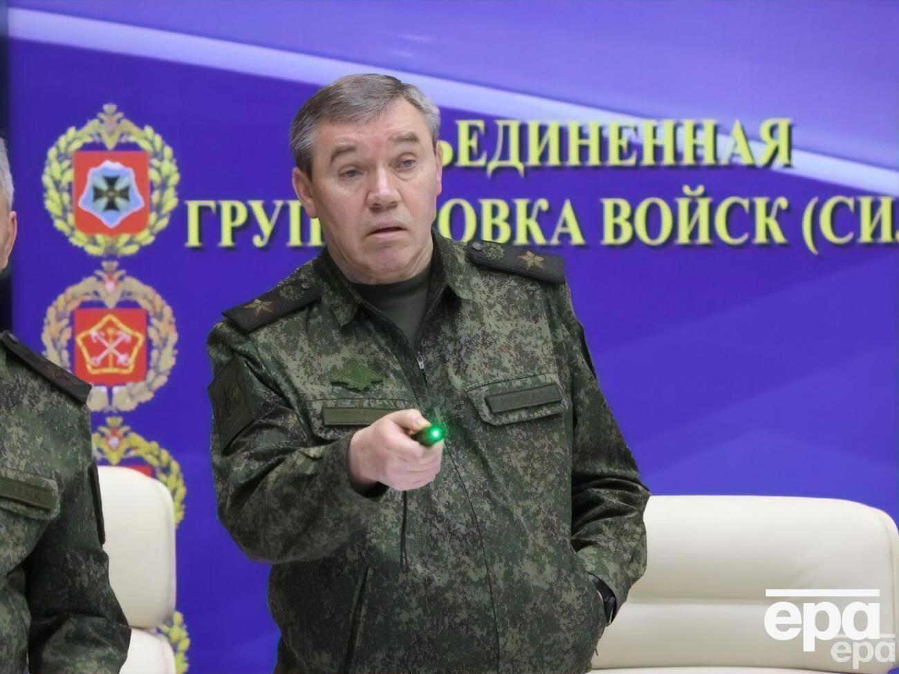 "Военкоры" утверждают, что Герасимова (на фото) заменил командующий ВДВ Теплинский