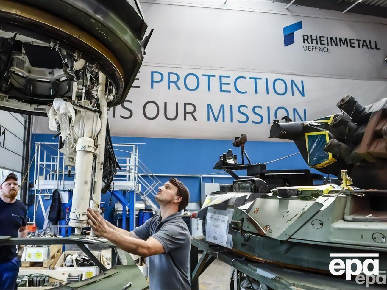 Rheinmetall протягом трьох місяців відкриє виробництво в Україні