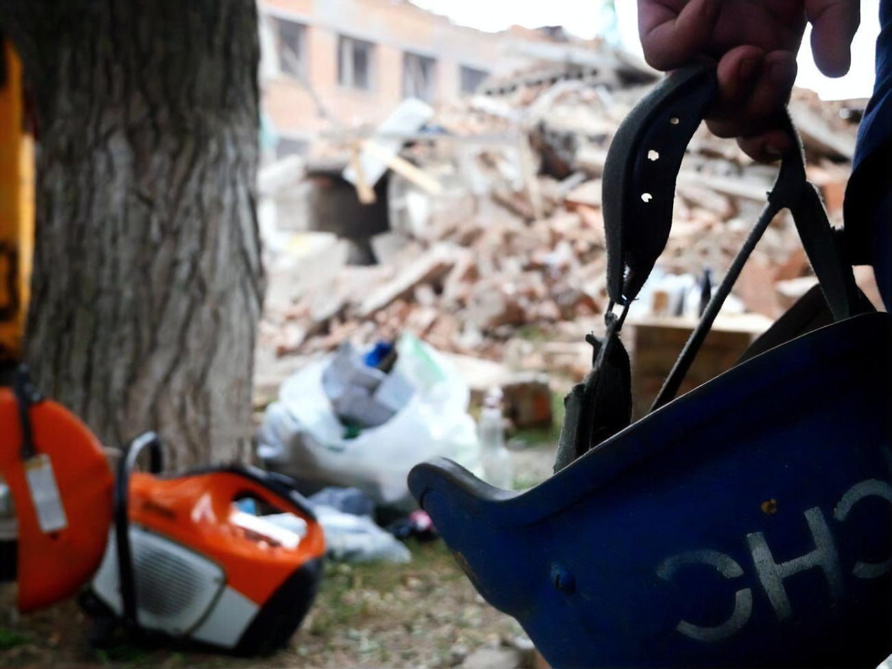 В Орехове из-под завалов извлекли тело пятой жертвы российского авиаудара