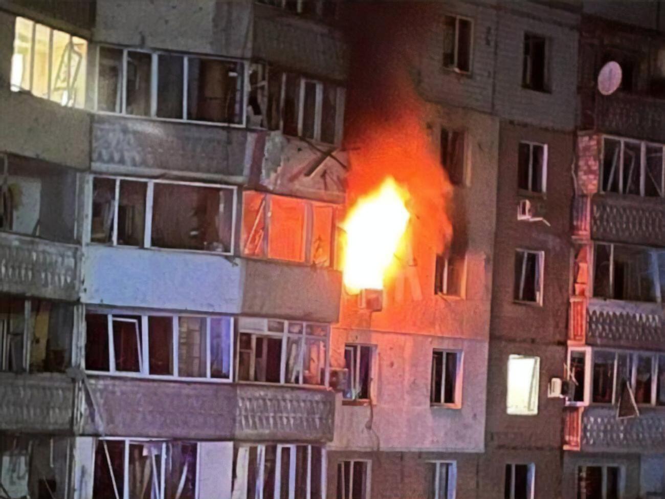 В Одессе месяц назад обломки беспилотника попали в жилой дом, на месте погибли три человека, были ранены более 20