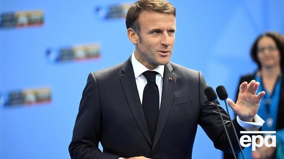 Макрон: Сегодня для нас важно послать сигнал поддержки Украине