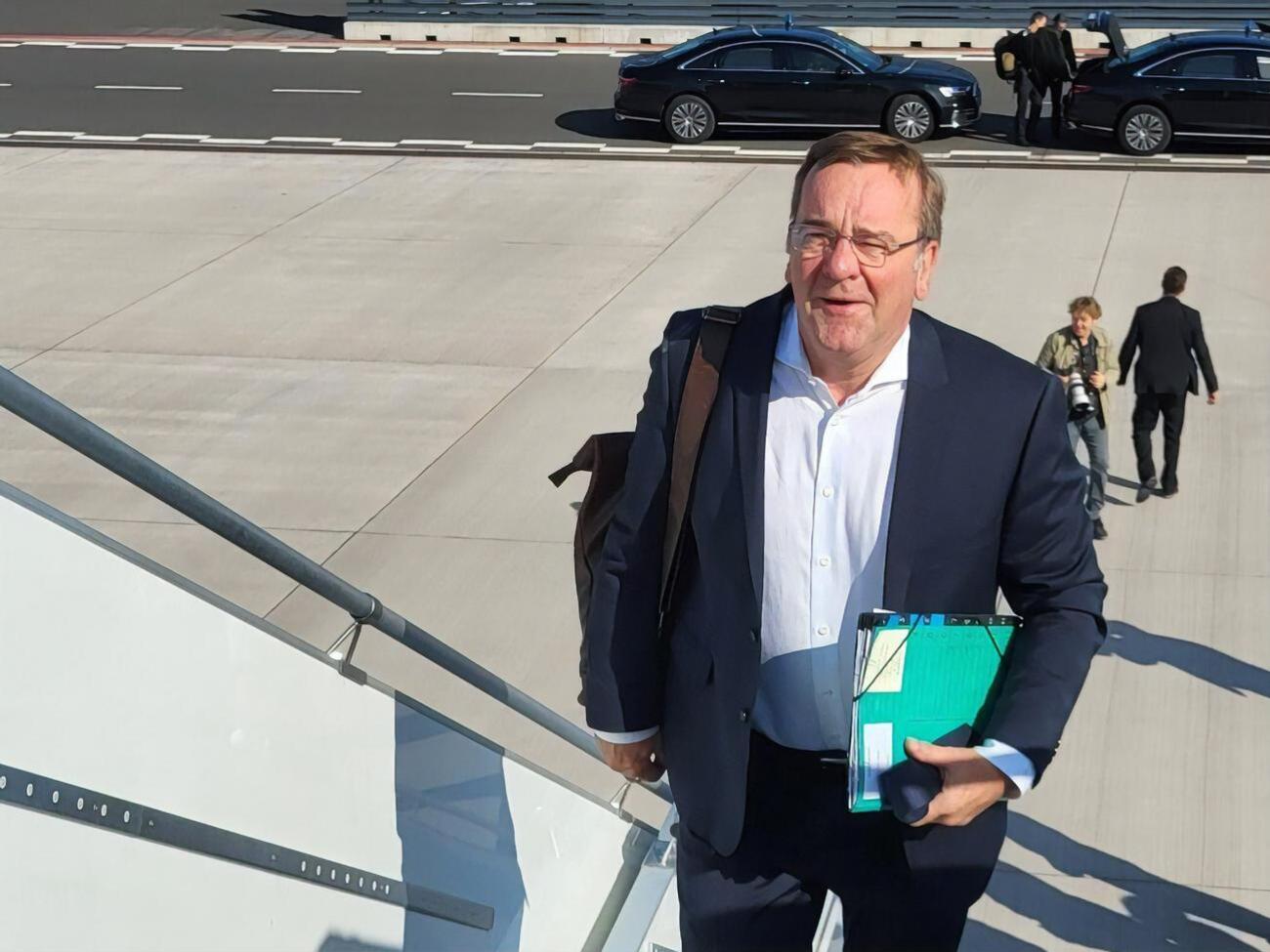 Новий пакет військової допомоги ФРН відповідає пріоритетам України, зазначив Пісторіус