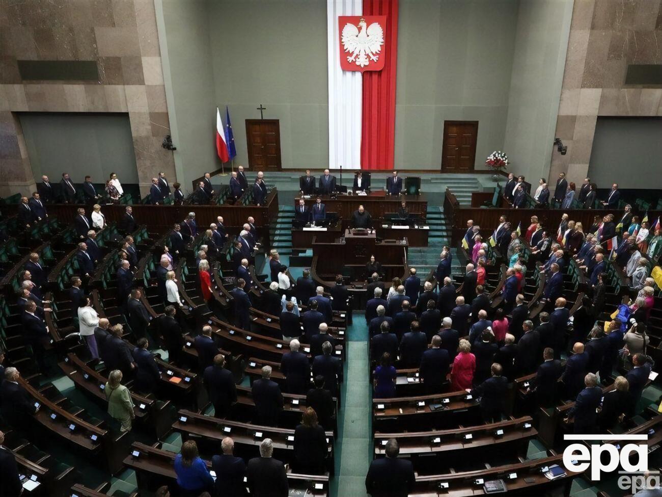 За резолюцію, присвячену пам'яті жертв Волинської трагедії, проголосувало 440 депутатів Сейму Польщі