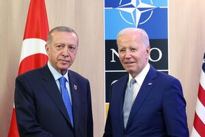 Эрдоган и Байден встретились в Вильнюсе