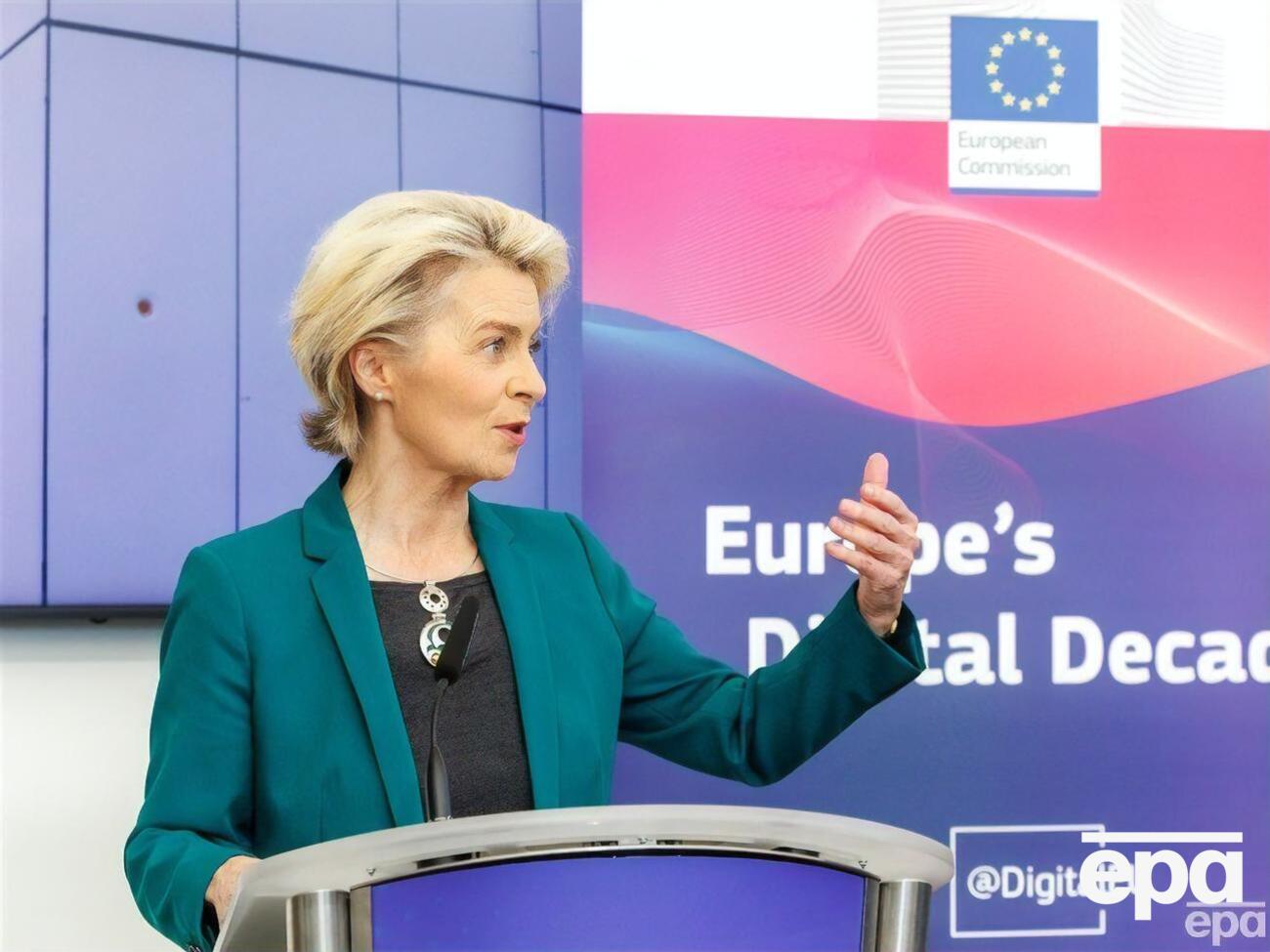 Фон дер Ляйен:&nbsp;Я уверена, что если они будут продолжать так и дальше, если сохранят темп, успех будет скоро