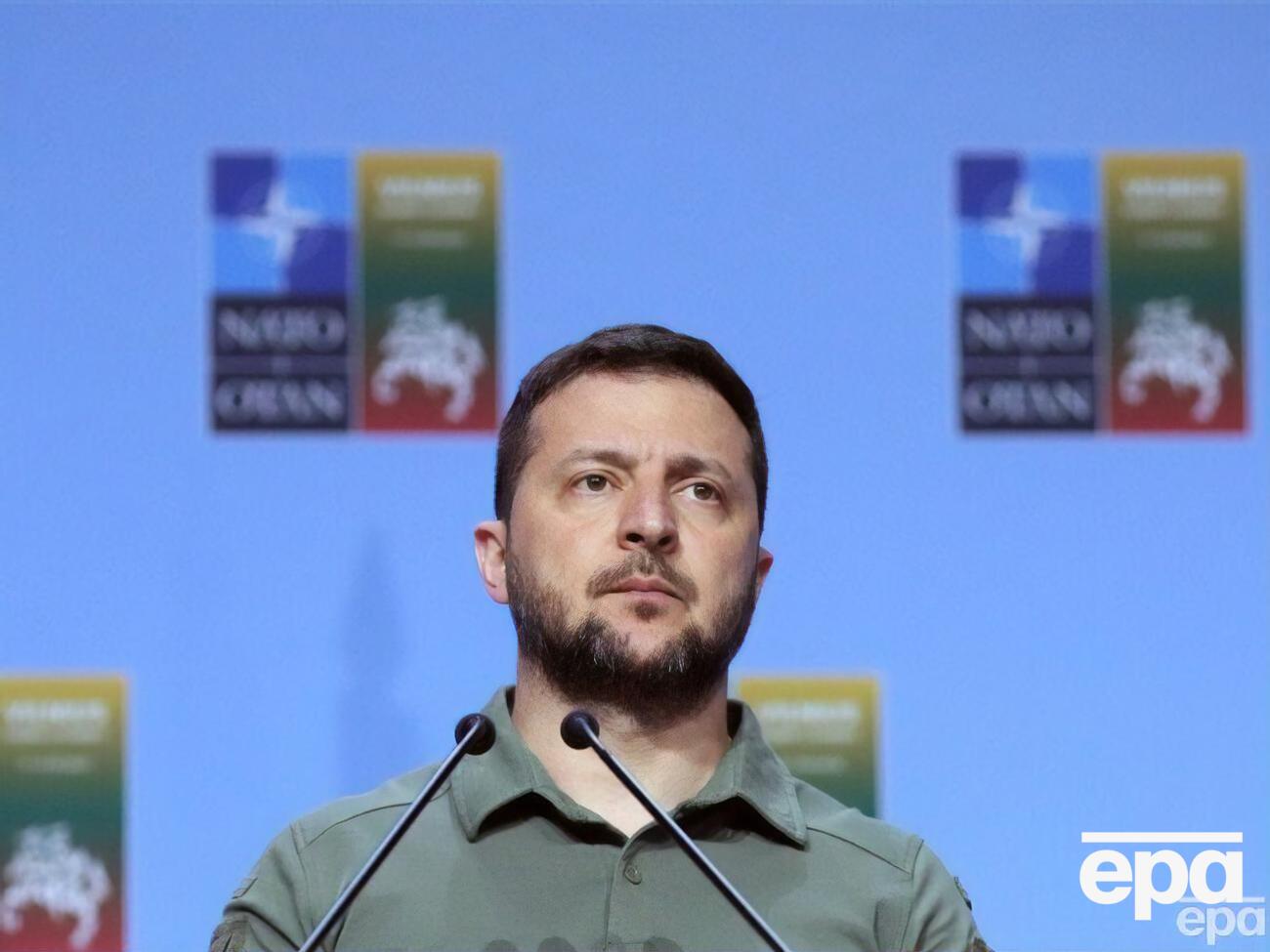 Зеленский: Впервые так уверенно прозвучало, что мы будем членом НАТО, когда действительно соответствующие будут условия. Я подразумеваю, что это тогда, когда будет безопасно на нашей земле