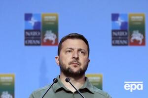 Зеленський: Уперше так упевнено прозвучало, що ми будемо членом НАТО, коли дійсно відповідні будуть умови. Я розумію під цим, що тоді, коли буде безпечно на нашій землі