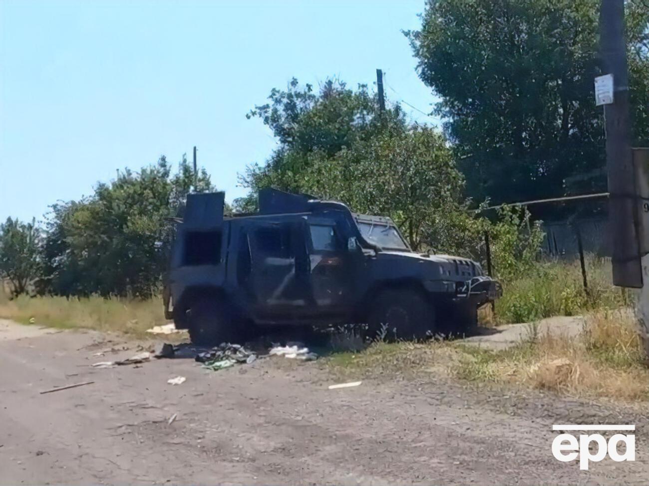 ВСУ подбили 22 единицы военной техники оккупантов за сутки на таврийском направлении