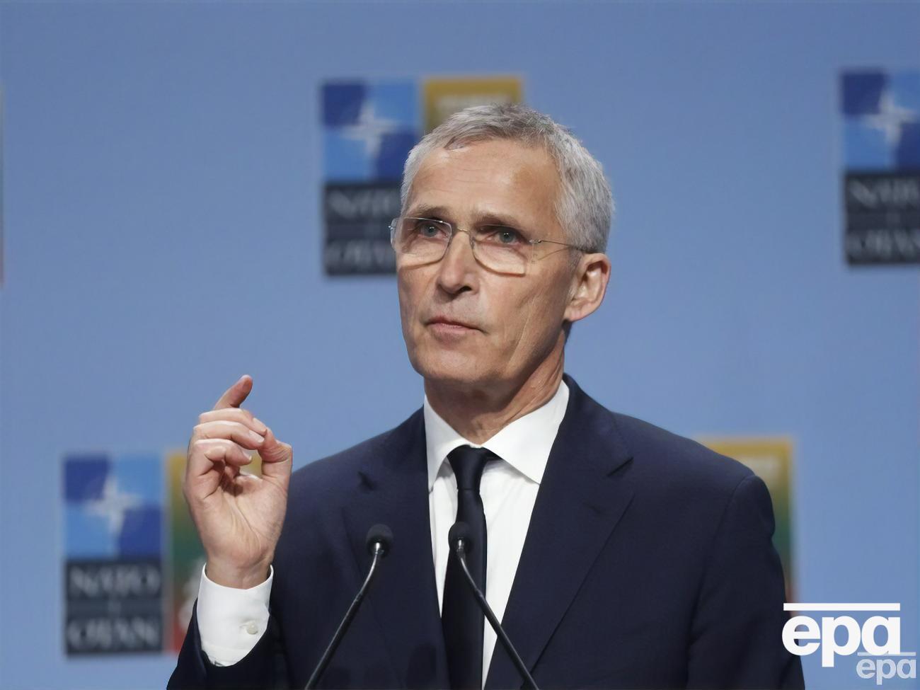 Столтенберг заявил о "сильном сигнале", который Украина получила на саммите НАТО в Вильнюсе
