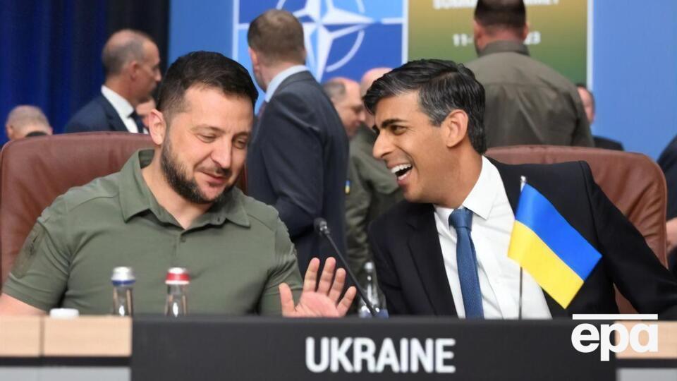 Зеленський, за словами Сунака, неодноразово висловлював свою вдячність йому і британському народу
