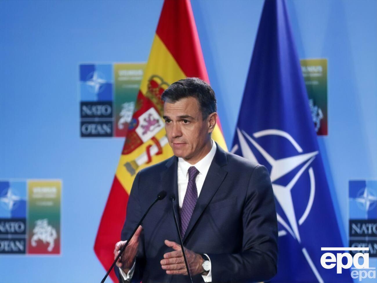 За словами Санчеса, гарантії безпеки не становлять великої зміни в тому, що Іспанія вже робить для України