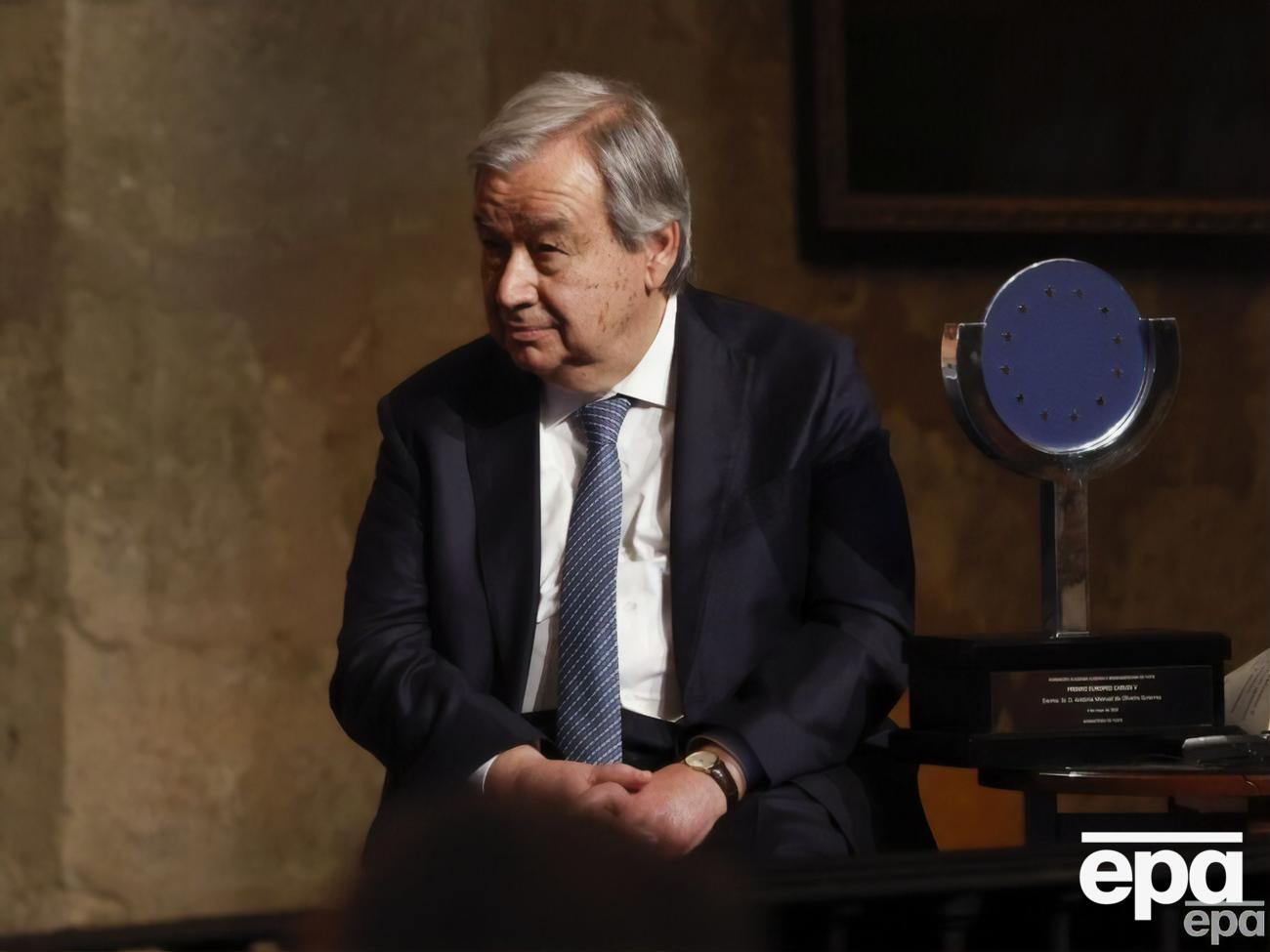 Гутерріш надіслав лист Путіну 12 липня