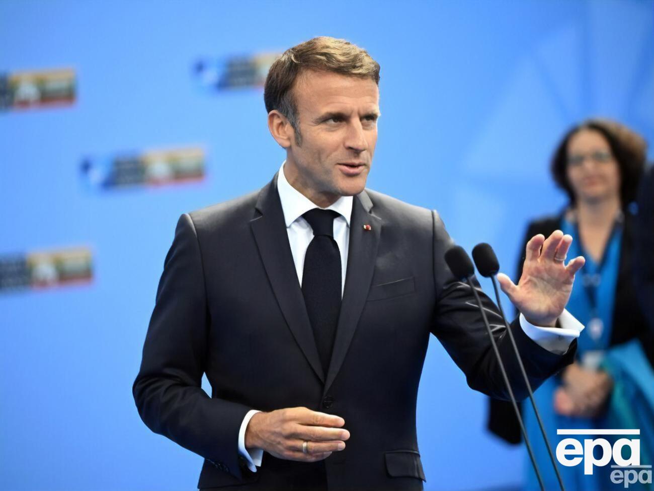 Макрон:&nbsp;Россия в военном и политическом плане более хрупка, чем кто-либо думал, а наша поддержка Украины более долговечна, чем кто-либо думал