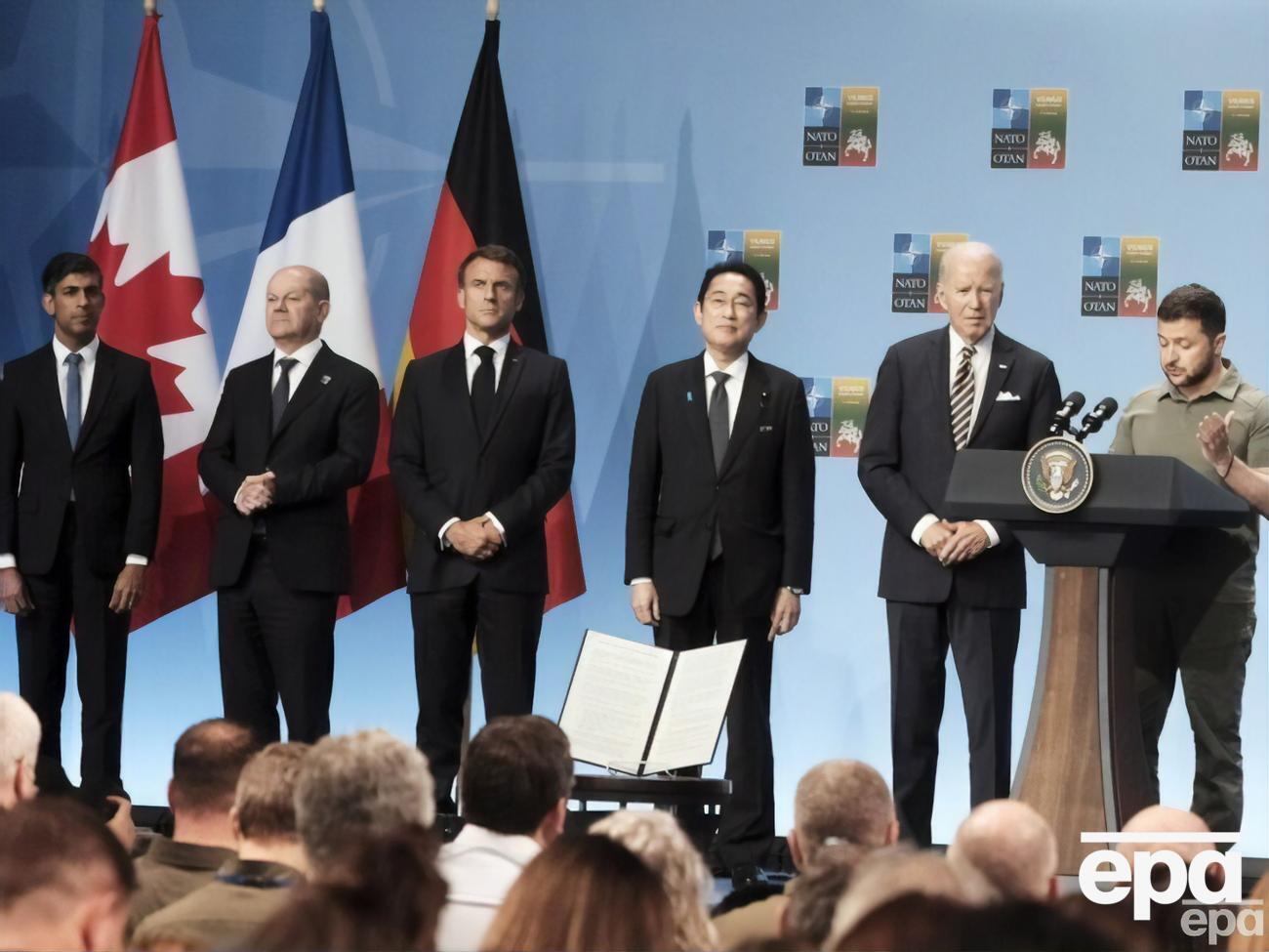 По мнению Сидоренко, решение саммита НАТО по Украине можно описать двумя словами: стратегическая неопределенность