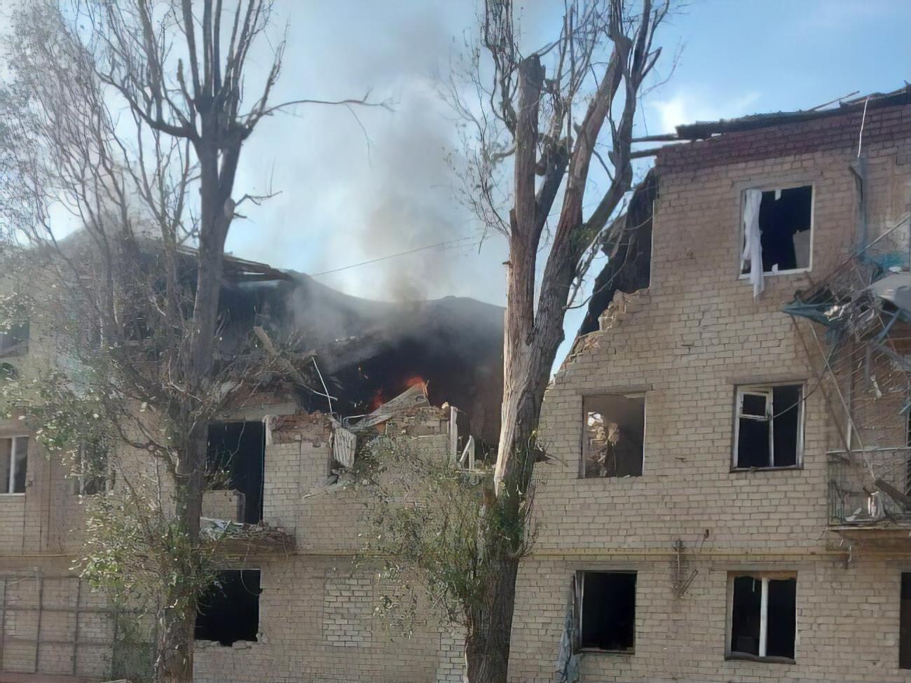 Россияне били по Запорожской области ракетами, артиллерией и РСЗО