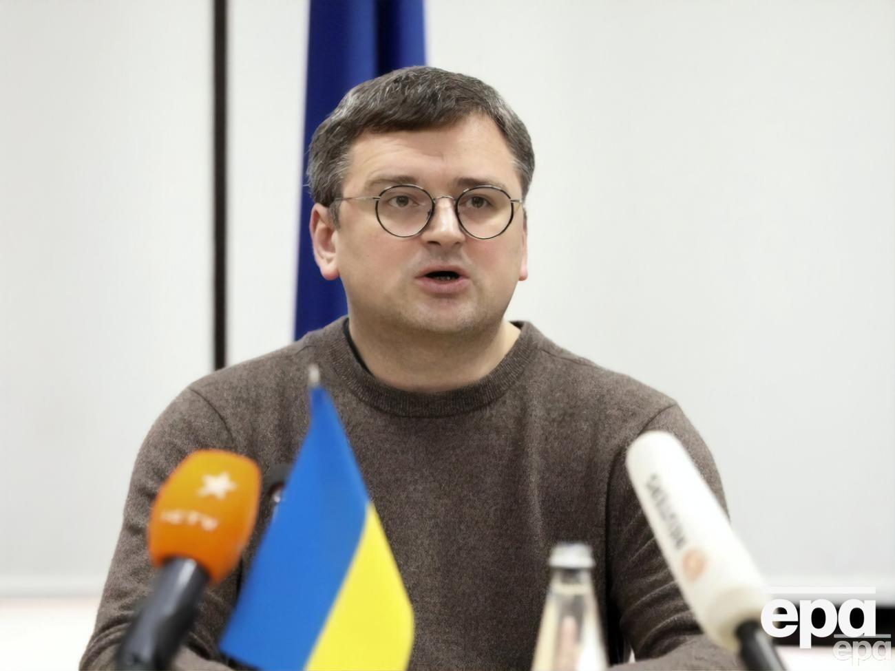 Кулеба: За 48 годин завдяки дуже інтенсивному і прагматичному аргументованому спілкуванню з партнерами нам вдалося їх посунути