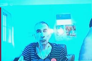 Рада обратилась к Зурабишвили с просьбой помиловать третьего президента Грузии Саакашвили (на фото) с целью сохранения его жизни