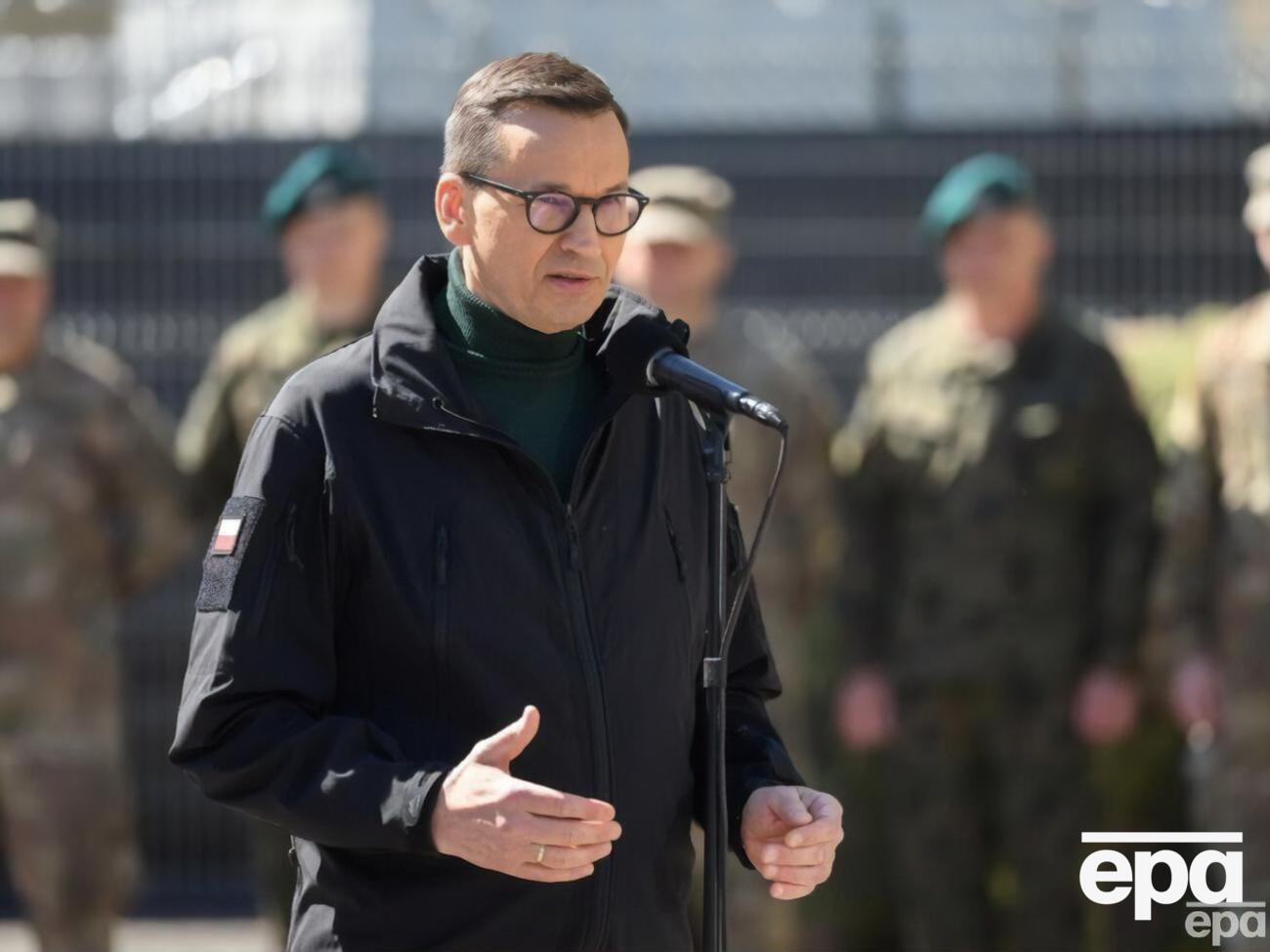 Моравецкий:&nbsp;Если в конце концов дойдет до того, что Россия начнет ликвидировать наши представительства, мы ответим тем же