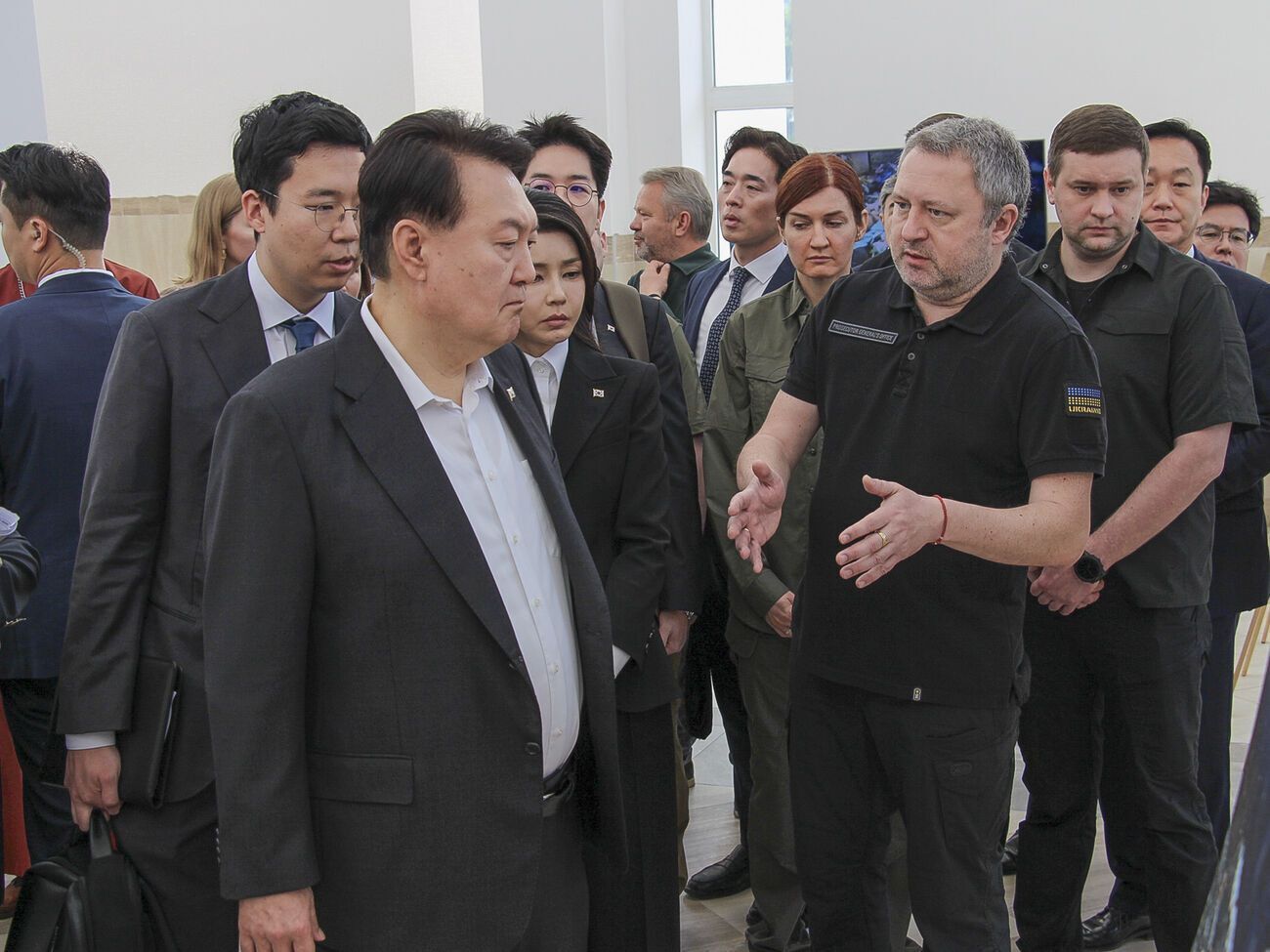У Бучі главу Південної Кореї супроводжував генпрокурор Костін