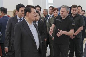 У Бучі главу Південної Кореї супроводжував генпрокурор Костін