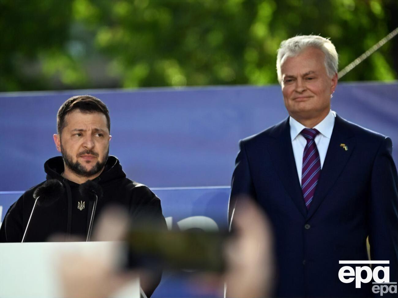 Президент Литви сказав, що розуміє емоції Зеленського