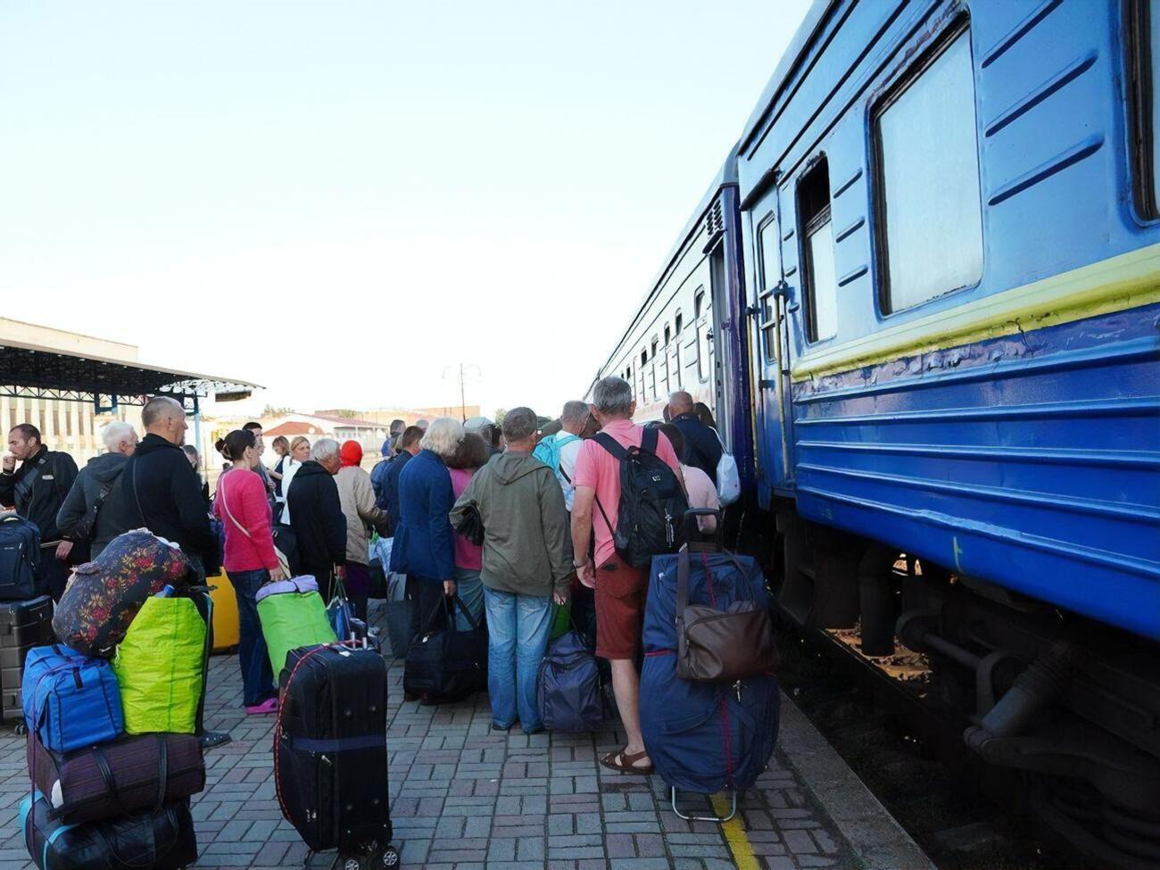Перший евакуаційний потяг уже виїхав із Сум до Києва