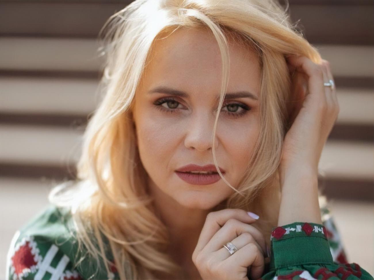 Ребрик отправилась на отдых с детьми и своими родителями