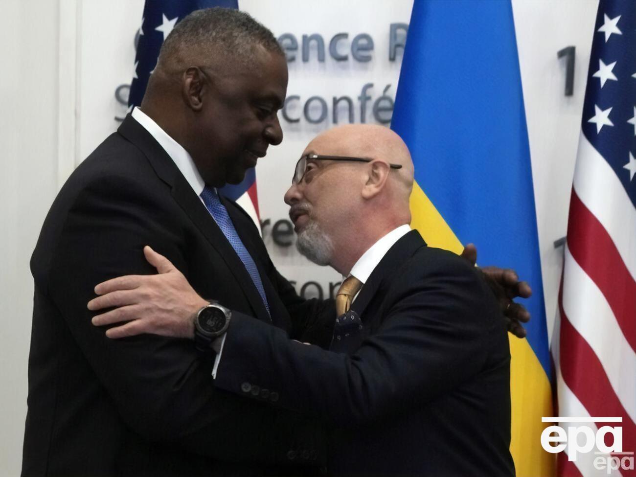 Остин и Резников обсудили повестку дня заседания контактной группы "Рамштайн" 18 июля