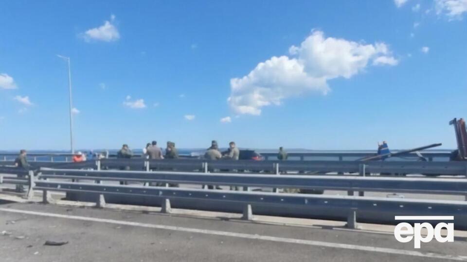 Через пошкодження Кримського мосту росіянам доводиться повертатися додому через окуповані території України