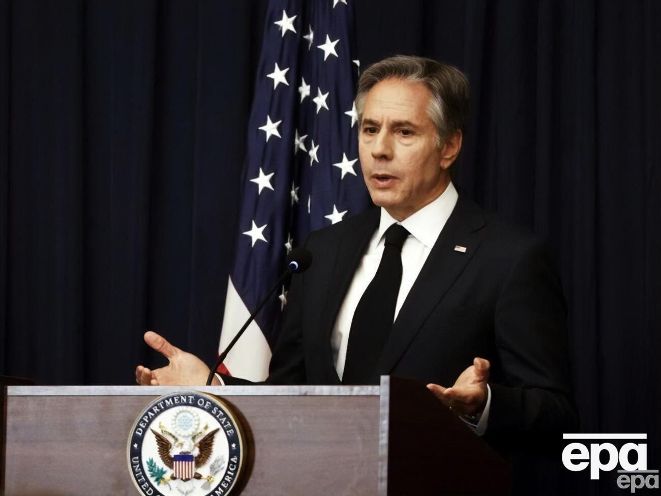 Блінкен зазначив, що США стежать за ситуацією з мостом