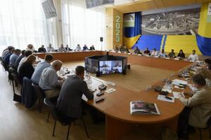 Ермак провел встречу иностранных послов на освобожденной от оккупантов Чернобыльской АЭС