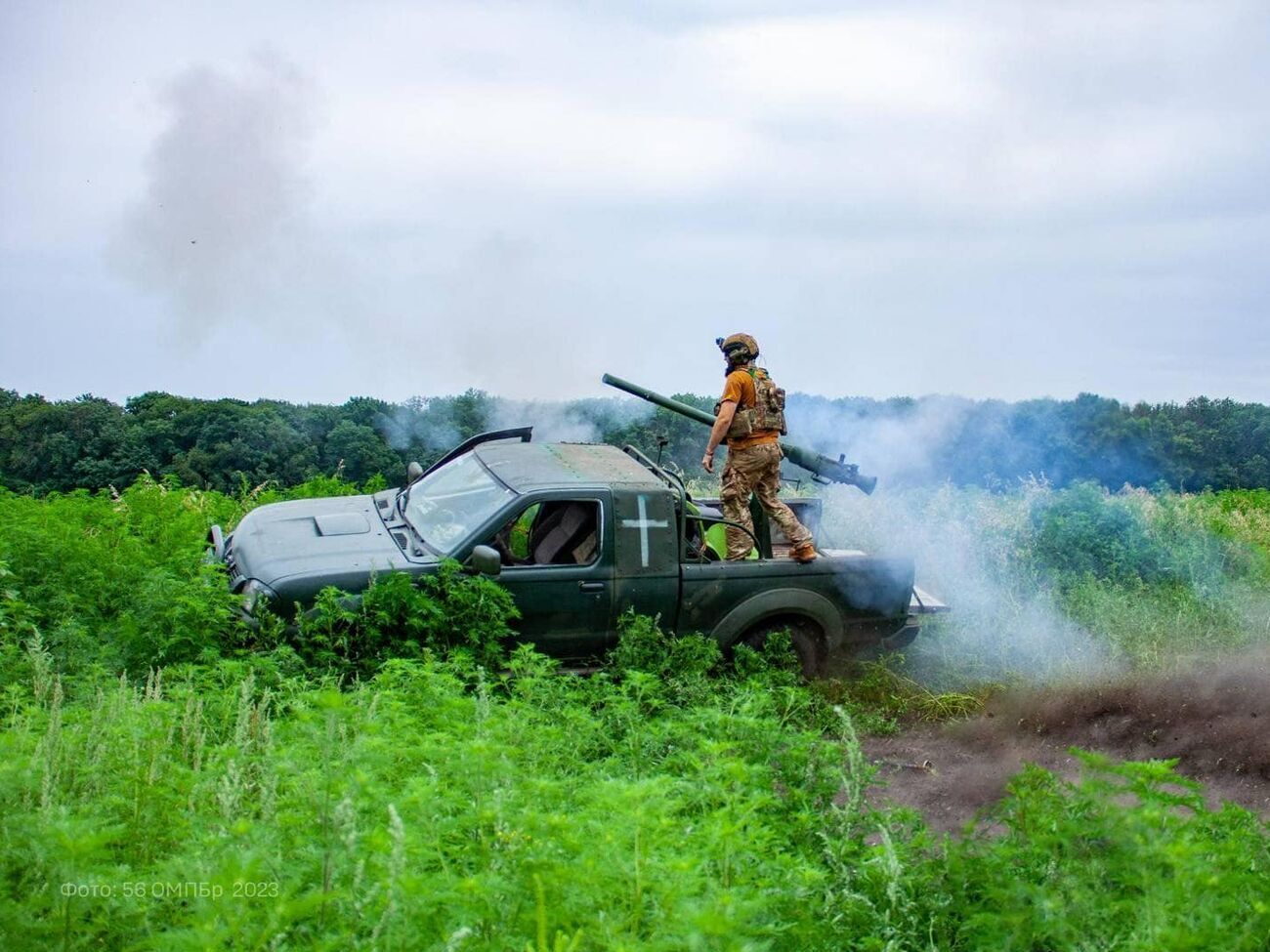 Украинские войска продолжают контрнаступление