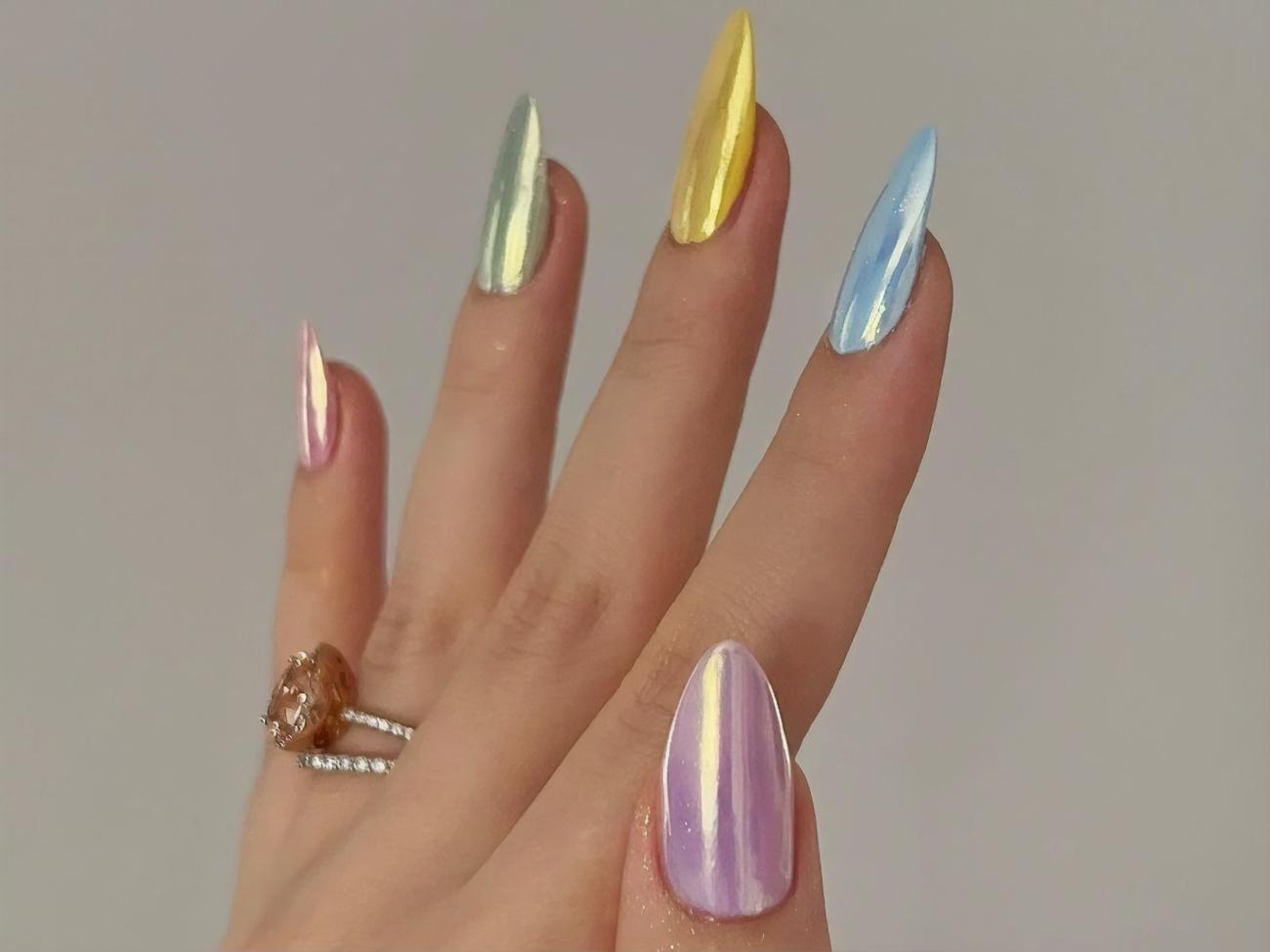 Ефекту хрому досягають завдяки спеціальній присипці