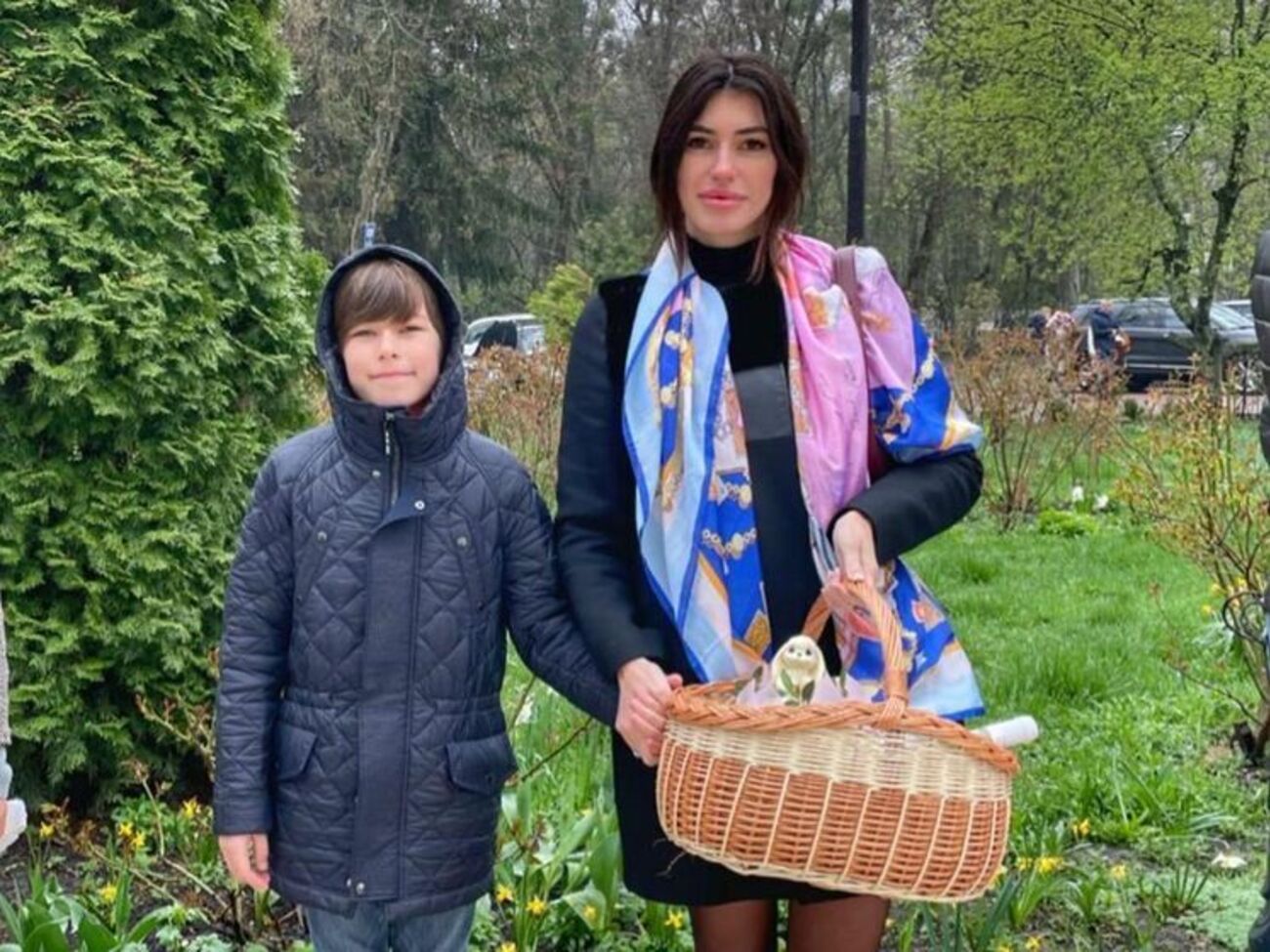 Кристина Камбурова с сыном