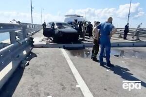 Крымский мост подорвали второй раз за год