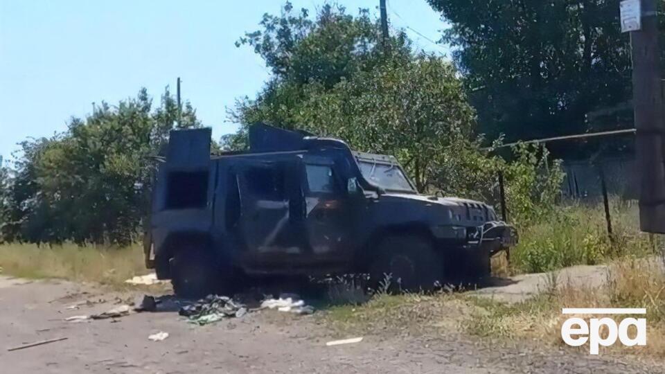 Сырский продемонстрировал, как ВСУ уничтожают автомобильную технику оккупантов под Бахмутом