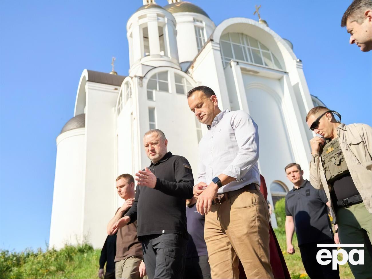 Костин показал Варадкару места российских преступлений в Буче, отметили в ОГПУ