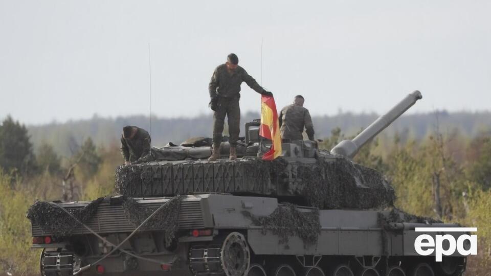 Іспанія передає останні чотири танки Leopard з обіцяних Україні