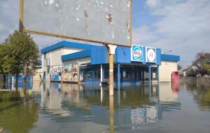 Голая Пристань все еще затоплена из-за подрыва ГЭС