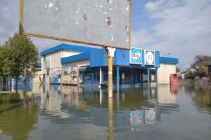 Голу Пристань усе ще затоплено через підрив ГЕС