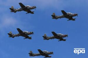 Зіткнулося два Tucano з п'яти літаків, які були в повітрі