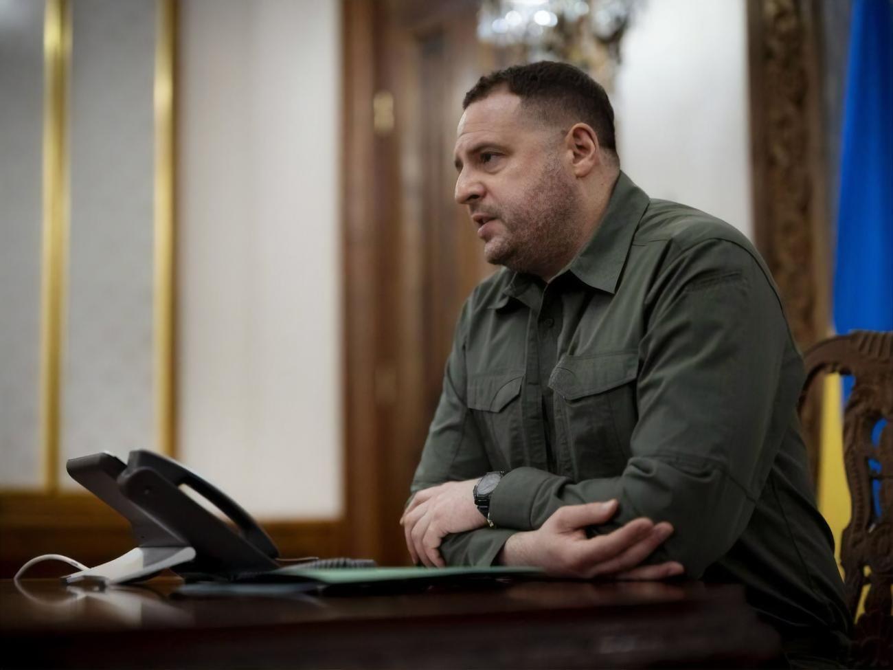 Єрмак закликав до посилення санкцій проти країни-агресора