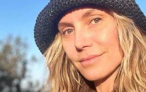 Клум сообщила, что находится в Берлине