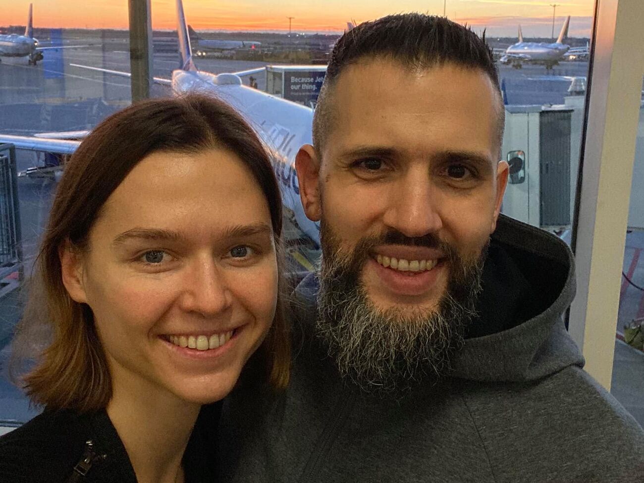 Нефьодов женился на Калмыковой в 2019 году