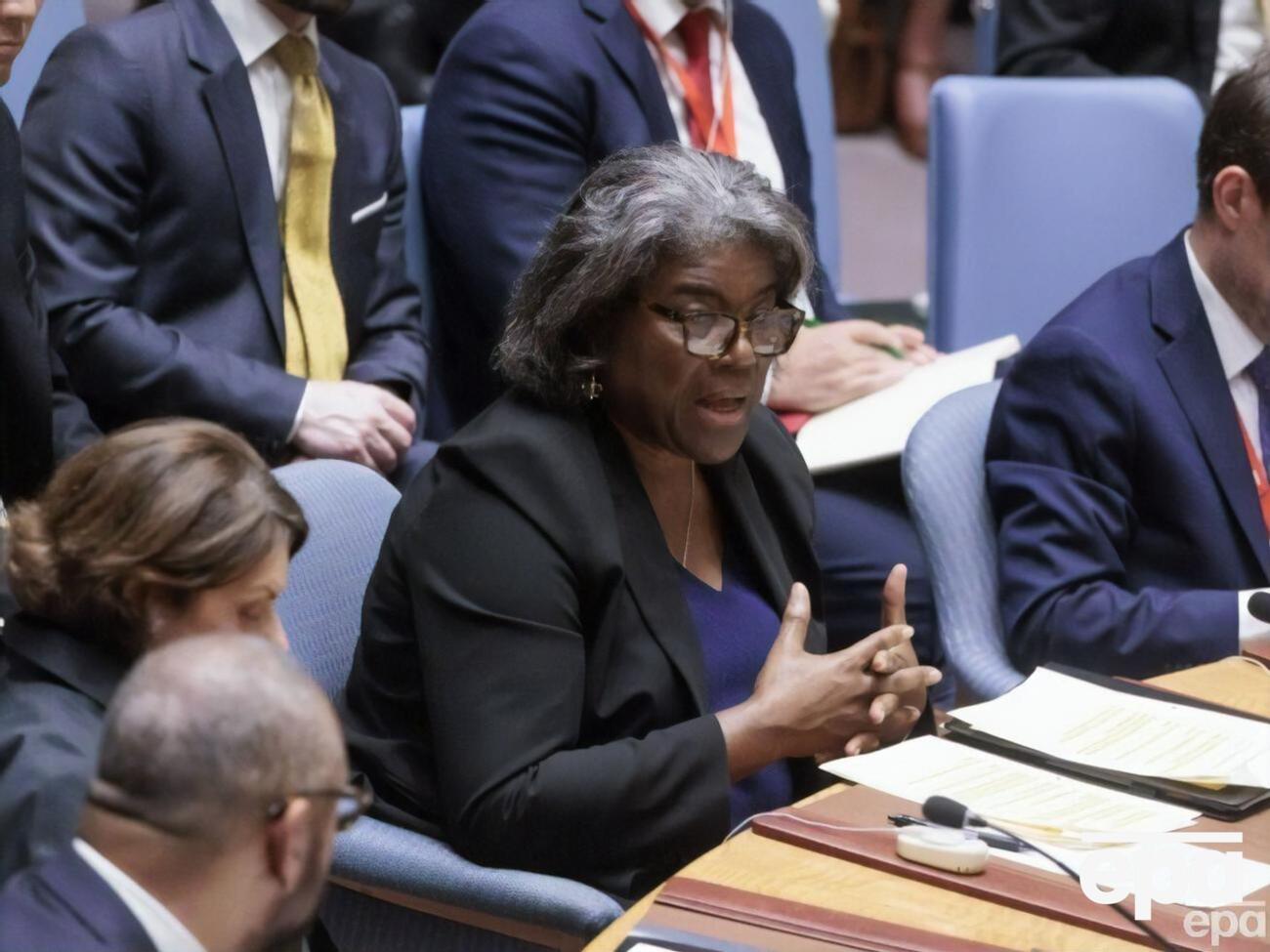 Томас-Гринфилд:&nbsp;Россия превратила продовольствие в оружие, а пшеничные поля Украины &ndash; в поле боя