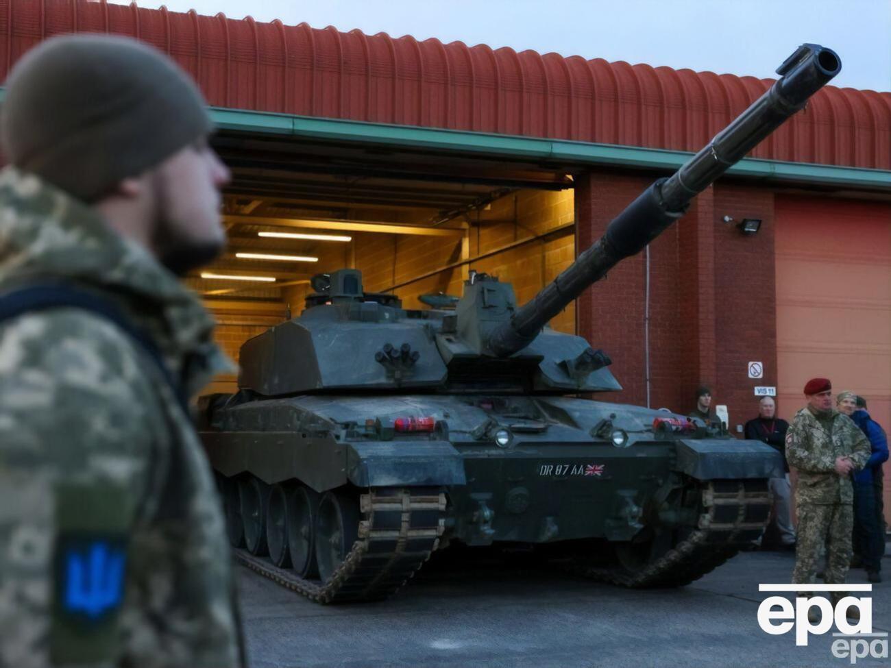 Танки Challenger 2 Украине передала Великобритания