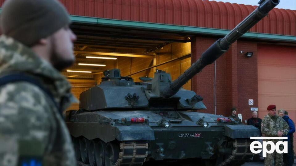 Танки Challenger 2 Украине передала Великобритания