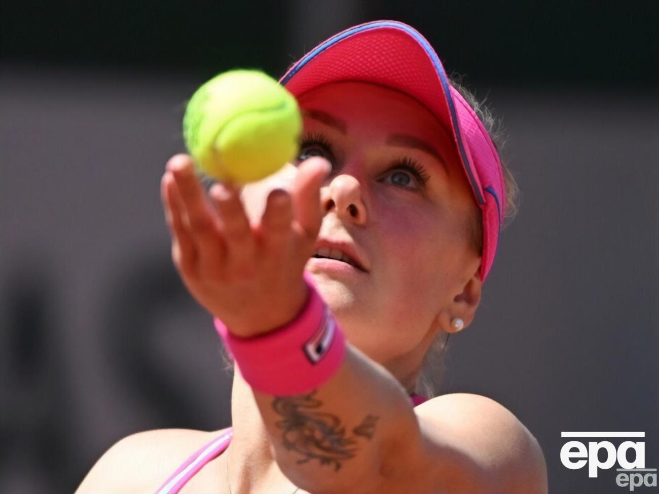 Решающий поединок Байндль проиграла в трех сетах