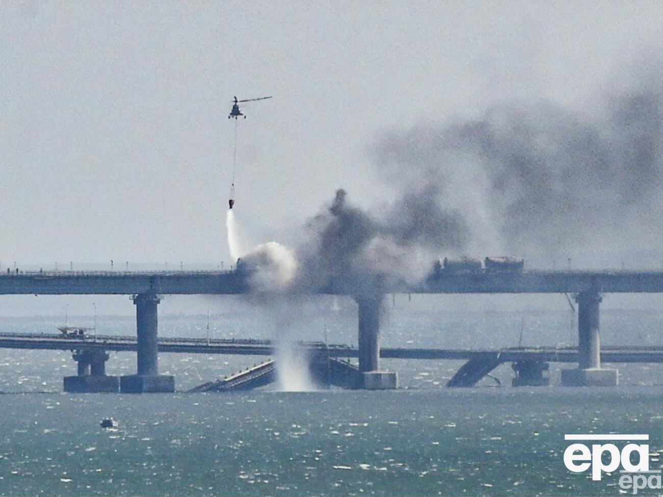 Крымский мост был поврежден дважды