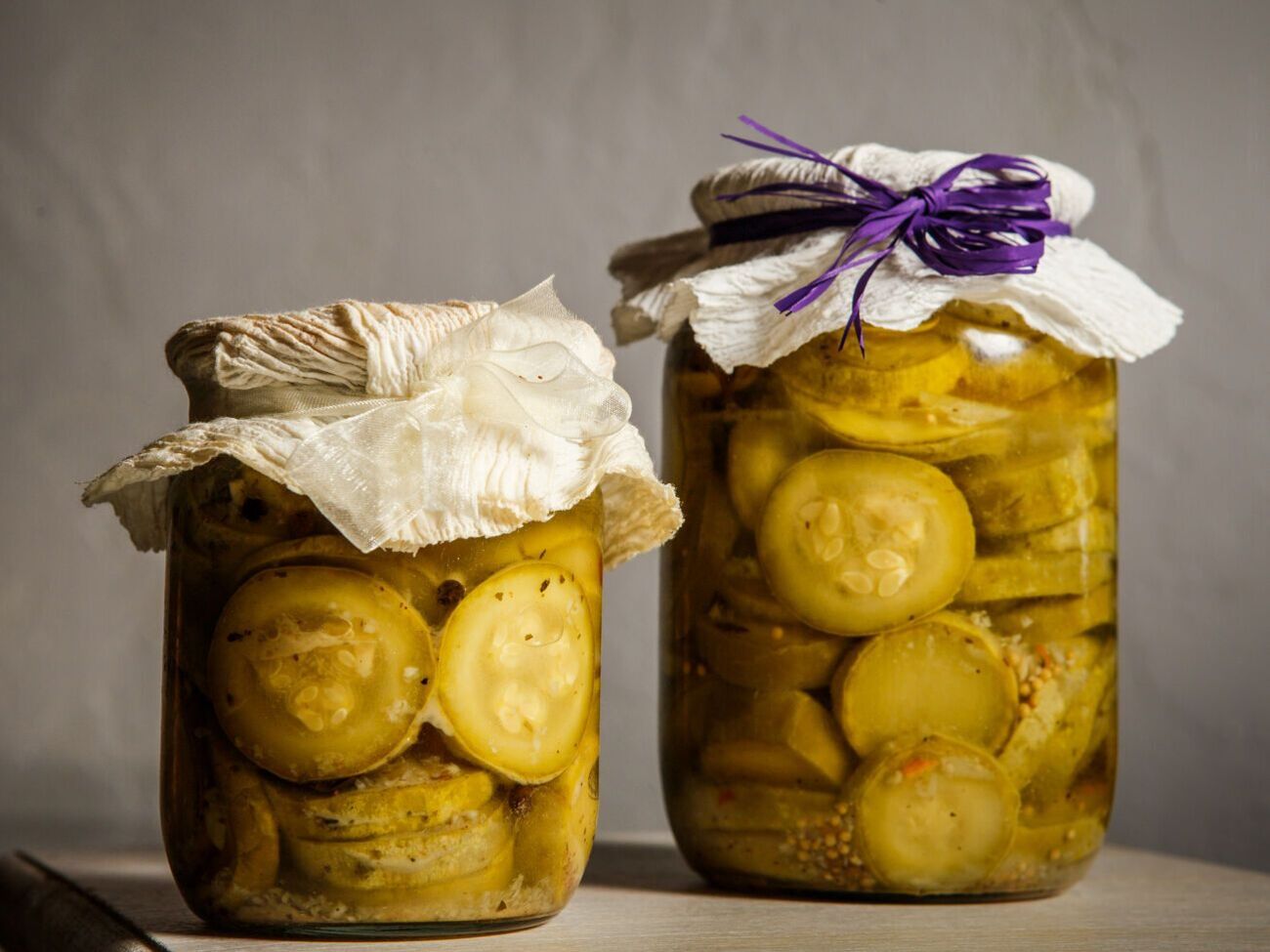 Для консервации понадобятся молодые кабачки